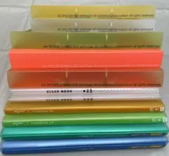 リングファイルA4x3, クリアポケットファイルx6