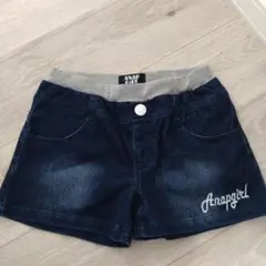ANAP ダークブルー ショートパンツ 150-160