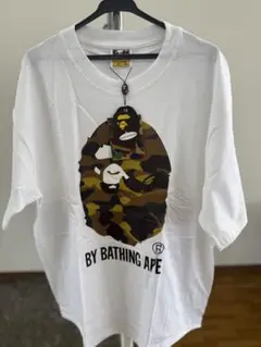 BAPE カモフラージュ Tシャツ ホワイト