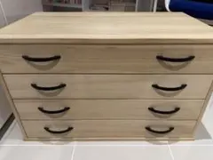 【送料込み】クローゼット用 桐タンス 4段