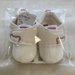 【未使用】ミキハウス プレシューズ 12cm ホワイト