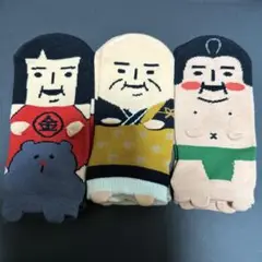 キャラクターソックス 3足セット