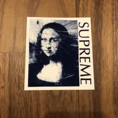 2018SS supreme ステッカー モナリザ Monna Lisa