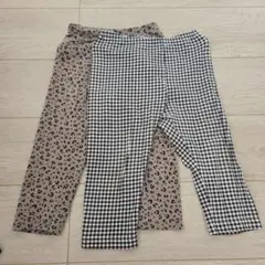 ユニクロ　H＆M レギンスパンツ　七分丈　120cm