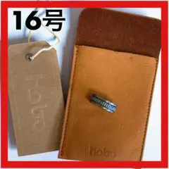 【美品】hobo × NAVAJO シルバーリング 16号 レザーポーチ付き