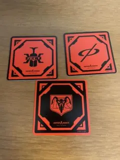 仮面ライダー　コースター　仮面ライダーカブト　仮面ライダーファイズ