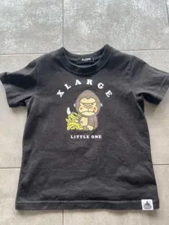 ②エクストララージ キッズ 黒 Tシャツ100サイズ