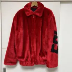 ファーブルゾン ジャケット 美品 レッド