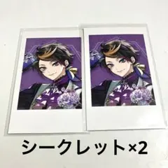 闇ノシュウ　チェキ風カード　にじさんじEN luxiem 1st シークレット