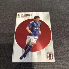 カルビー　2024 サッカー日本代表　伊東純也　キラカード