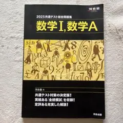 2025 河合塾　共通テスト総合問題集　数学I,数学A