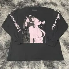 みだらな LEWD COMPLEX ブラック ロングスリーブ Tシャツ
