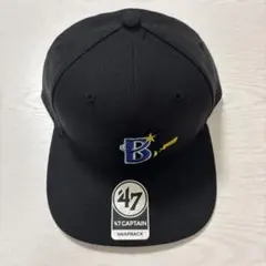 横浜Denaベイスターズ　プロ仕様キャップ　ピカチュウ　NPBマーク付　未使用品 横浜DeNAベイスターズ キャップ 帽子 ピカチュウ コラボ 黒