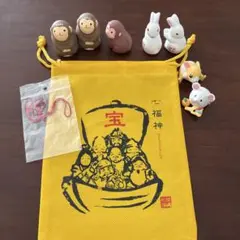 京都　宇治神社、滋賀　日吉大社　動物みくじ　まとめ売り　陶器　置物
