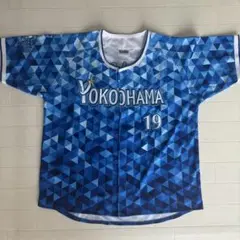 横浜DeNAベイスターズ ユニフォーム 山﨑康晃YAMASAKI 19 Lサイズ