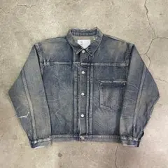 New Manual rollin別注 T-BACK DENIM JACKET