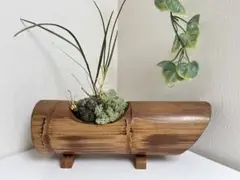 花器　つり竹花器 釣船(根無) | 花器・花瓶,竹器 | フラワーショップ花楽