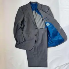 美品 ジュンコシマダ シルク混 セットアップ グレー