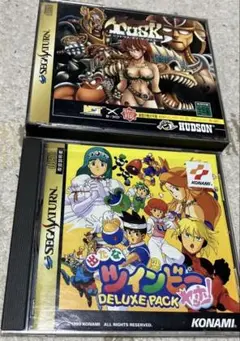 セガサターン　シャドウオブザタスク& ツインビー デラックスパック