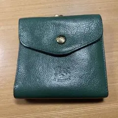 イルビゾンテ IL BISONTE 財布 二つ折り がま口
