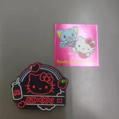 ハローキティ ネオン磁石 おまけシール付き