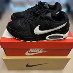 NIKE Air Max コマンド　ブラック/ホワイト スニーカー　メンズ　27