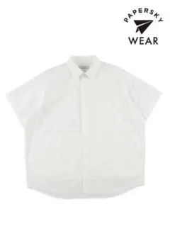 PAPERSKY WEAR 半袖シャツ ホワイト