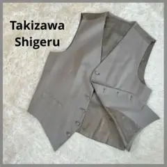 セール✨　Takizawa Shigeru ベスト グレー ノースリーブ スーツ