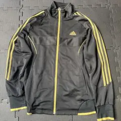 adidas CLIMLITE ジャージジャケット 黒/黄