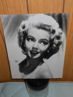 ◆映画ハリウッド黄金期の伝説スター女優　ラナ・ターナー◆大判モノクロ写真額縁付き