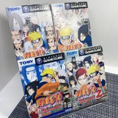 【動作確認済】GC ナルト 激闘忍者大戦！1.2.3.4 ゲームキューブ
