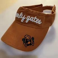 Pearly Gates バイザー オレンジ