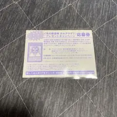 遊戯王 光の創造神 ホルアクティ 応募券 期限切れ 遊戯王 光の創造神ホルアクティ 未開封美品 当選通知書付きの
