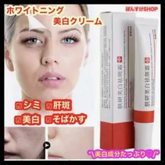 【新品】EBUG 研美白斑霜 シミ・肝斑・そばかす 美白クリーム1本