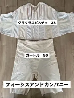 フォーシスアンドカンパニー グラマラスビスチェ&ガードル セット フォーシスアンドカンパニー グラマラスビスチェ&ガードル セット