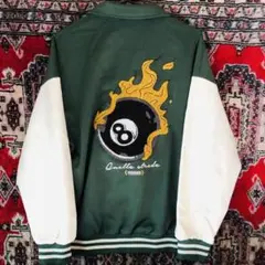 ♞⑧炎❽ スタジャン メンズ【STUSSY xgirl XLARGE ktz