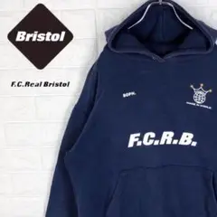 FCRB ゆるだぼ スウェットパーカー ワンポイントロゴ オーバーサイズ 90s