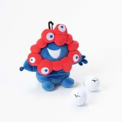 【新品】ミャクミャクボールケース レッドxブルーxホワイト