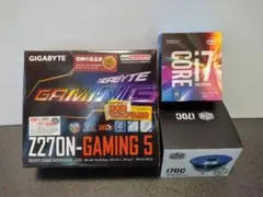 corei7 7700k GIGABYTE Z270N-Gaming 5セット