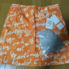 【定価7割引以上】新品未使用　タグ付CASTELBAJAC オレンジスカート