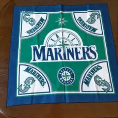 未使用　シアトルマリナーズ　Seattle Mariners バンダナ