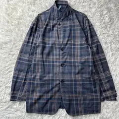 コムデギャルソンオム 田中オム シャツジャケット スタンドカラー 製品洗い加工