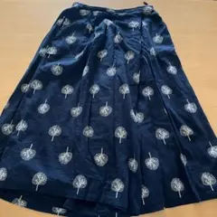 ワイドパンツ　フレアパンツ　ロングキュロット