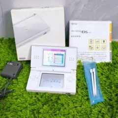 美品箱取説画面良好　Nintendo DS Lite クリスタルホワイト 本体