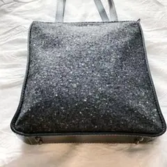 jean paul gaultier フェルトxレザー トートバッグ 90s