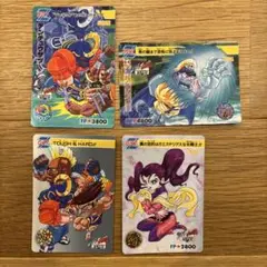 カードダス　ストリートファイターZERO　4枚まとめ売り