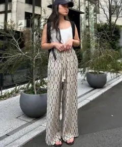 【Sandlessmoon】大人気 ボヘミアン ワイドパンツ