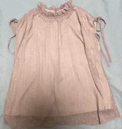 noela ノースリーブブラウス