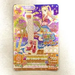 リゾートキャンサーサンダル　リゾートキャンサーコーデ　アイカツ　カード