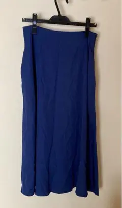 ネイビー ロングスカート Mサイズ